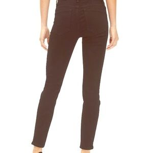 GAP black denim true skinny jeans